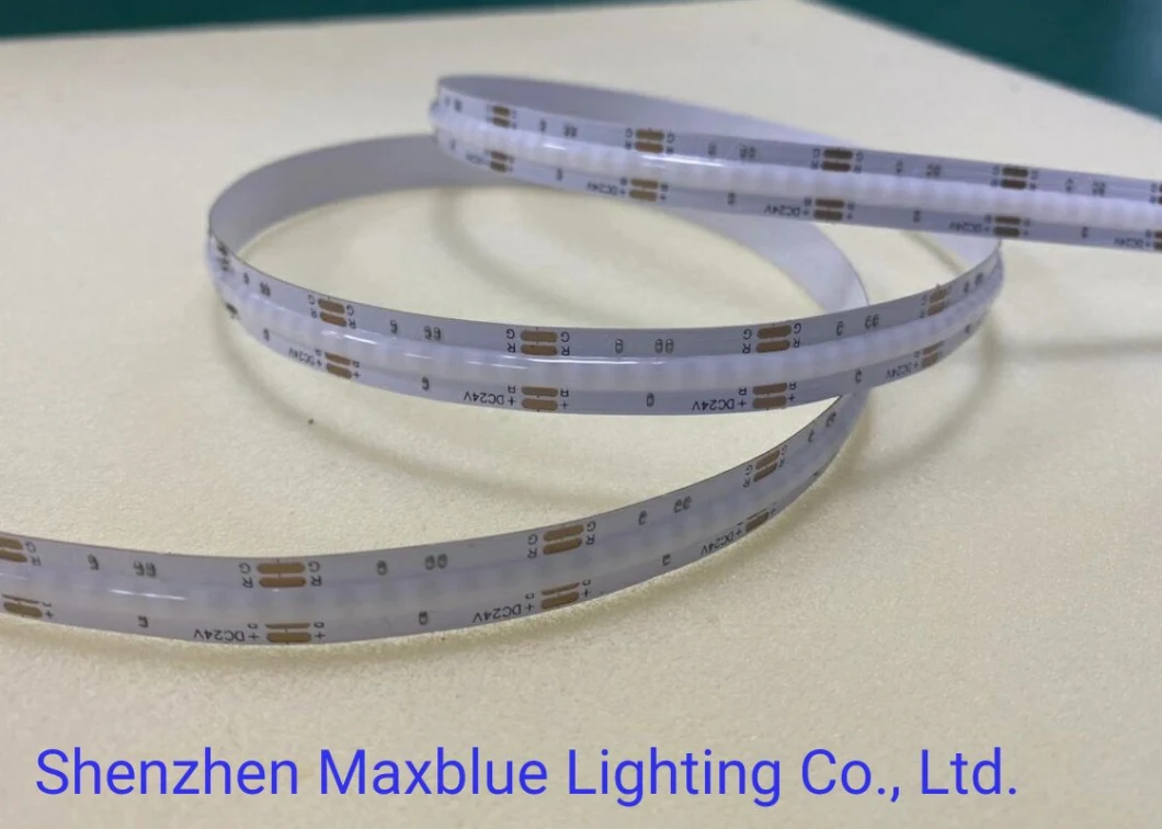 DC24V 840chips RGB Color Changing COB LED Light Strip