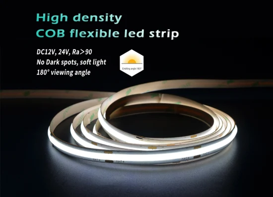 Striscia luminosa LED COB DC24V RGB personalizzata per illuminazione decorativa